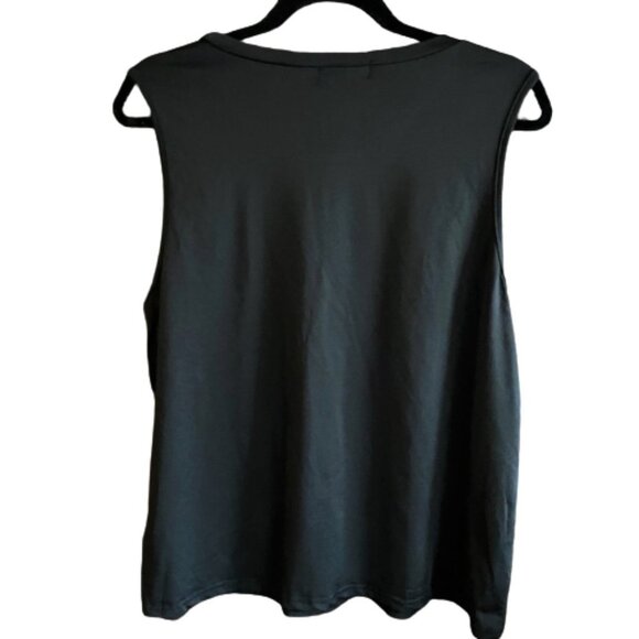 2/$30 Peace Love & Yoga graphic athletic tank top XL - Picture 2 of 7